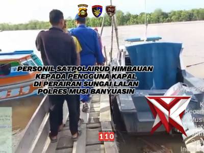 HIMBAUAN KEPADA PENGGUNA KAPAL DI PERAIRAN LALAN