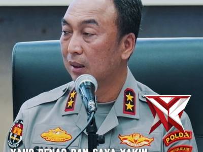 KAPOLDA SUMSEL MENDUKUNG PENUH LANGKAH PEMERINTAH UNTUK MELEGALKAN SUMUR MINYAK MASYARAKAT SESUAI AT