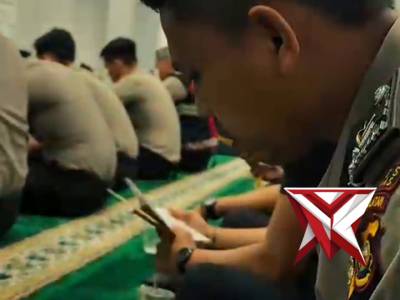 Wujudkan Personel Religius, Polres Musi Rawas Implementasikan Program Kapolda Sumsel IJP Sand