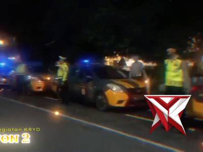 Antisipasi Kerawanan Malam Hari, Rayon 2 Polresta Yogyakarta Gelar Patroli Gabungan - PoliceTube