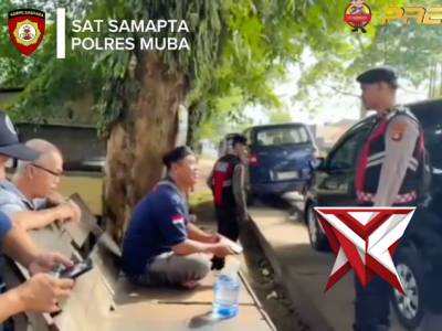 PERS SAT SAMAPTA MELAKSANAKAN PATROLI PRESISI