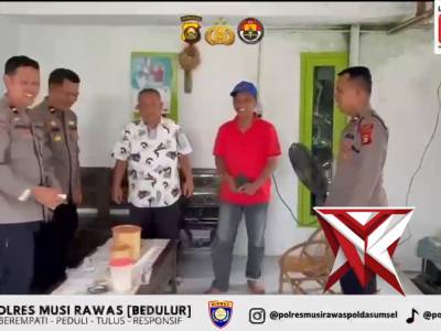 Kapolda Sumsel IJP DR. SANDI NUGROHO-Kapolres Musi Rawas-Sat Binmas Jalin Silahturahmi dengan