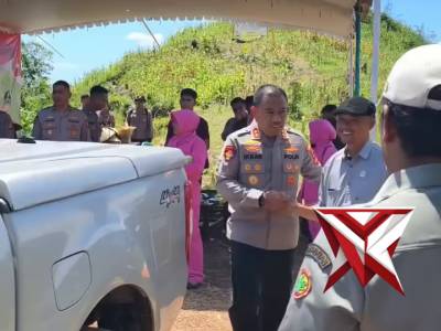 Polres Pangandaran Laksanakan Panen Raya Jagung - PoliceTube