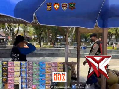PATROLI SAT SAMAPTA POLRES MUBA CEGAH GANGGUAN KAMTIBMAS