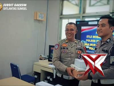 Pendistribusian perangkat ETLE Handheld oleh Direktorat Lalu Lintas kepada Satuan Lalu Lintas (Satla