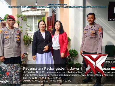 PENGAMANAN GIAT PERAYAAN PASKAH 2026 DI GERAJA GPDI KEDUNGADEM - PoliceTube