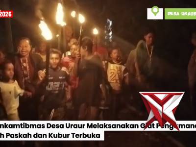 Giat pengamanan Ibadah Paskah dan Kubur Terbuka