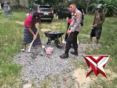 POLRES OKI HADIR AMAN BAE