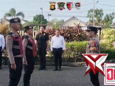 Apel serah terima piket pungsi