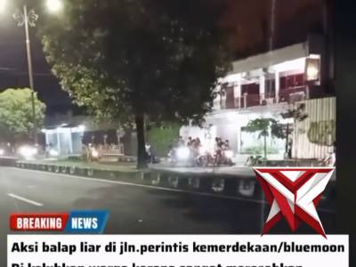 RAZIA BALAP MOTOR POLRESTA CILACAP
