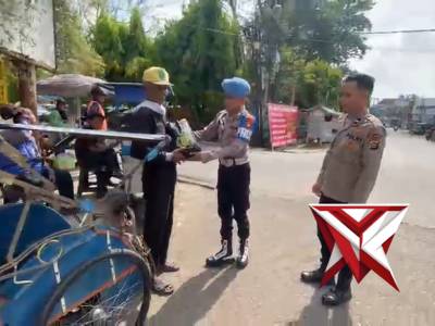 Polisi Sahabat Masyarakat: Melayani, Mengayomi, dan Berbagi