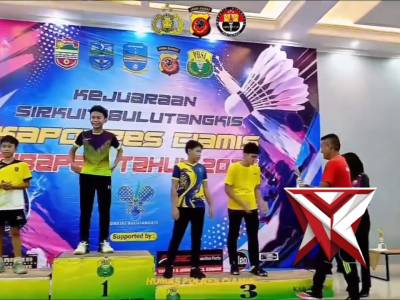 Penutupan Kejuaraan Sirkuit Bulutangkis Kapolres Ciamis Cibapa II Tahun 2026