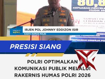 Humas Polri melaksanakan Rapat Kerja Teknis Tahun Anggaran 2026 dalam upaya pengoptimalan komunikasi