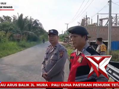 Polsek BTS Ulu Pastikan Arus Balik Aman - PoliceTube