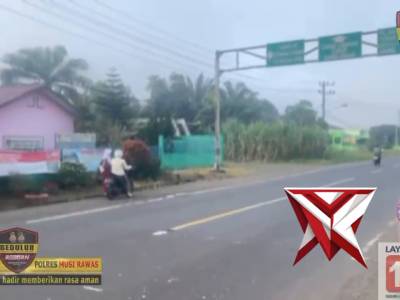 Personel Sat Lantas Melaksanakan Gatur Di Seputaran Polres Musi rawas - PoliceTube