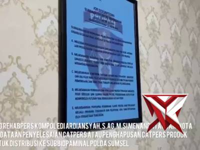 SUBBAGREHAB BIDPROPAM POLDA SUMSEL