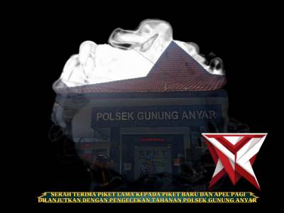 Polsek Gunung Anyar Laksanakan Giat Rutin dalam 1x24 Jam