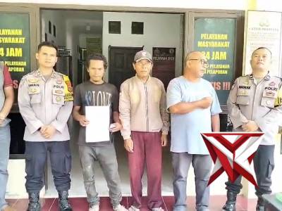 Bhabinkamtibmas Polsek Padang Hilir Melaksanakan mediasi / Problem Solving