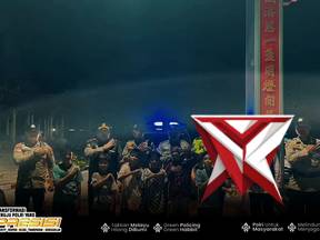 polsek bangko melakukan patroli rutin