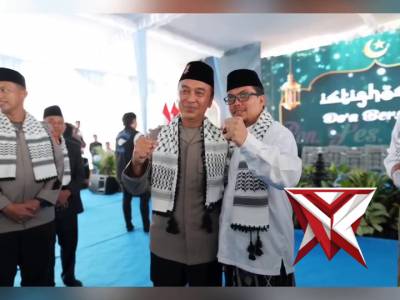 KAPOLDA SUMSEL KUNJUNGAN SILAHTURAHMI KEPONPES WALISONGO TUGU MULYO