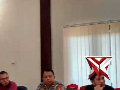 Polres Musi Rawas Ikuti zoom meeting Arahan  Penyidikan dari Kapolda Sumsel IJP Sandi Nugr