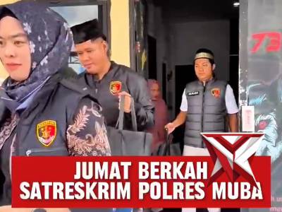 Jumat berkah satres polres muba - PoliceTube