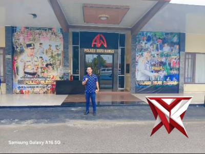 Ketua Forum Pemuda Kab. Musi Rawas sirahturahmi ke Polres Musi Rawas