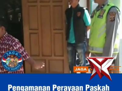 Polsek Purwodadi-Polres Musi Rawas.Laks Pengamanan Paskah di gereja Santo Yusup.purwodadi - PoliceTube