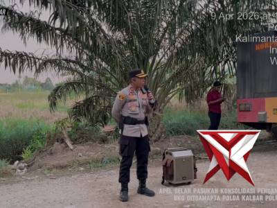 PERSONEL DIT SAMAPTA POLDA KALBAR MELAKSANAKAN PENGAMANAN DI MEMPAWAH - PoliceTube