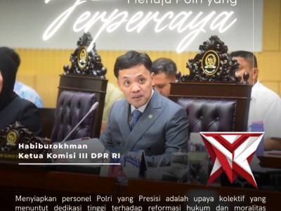 Habiburokhman Tekankan Pentingnya Reformasi Hukum dan Moralitas dalam Mewujudkan Polri yang "Presisi