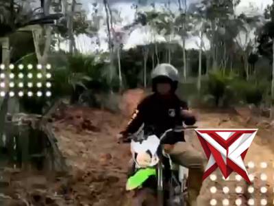 PERSONIL POLSEK TUNGKAL JAYA MENGHIMBAU STOP ILEGAL DRILLING (SM7)