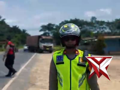 (REN) PENYEKATAN KENDARAAN SUMBU 3 WILKUM POLSEK TUNGKAL JAYA