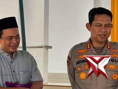 Kapolres musi rawas melaksanakan sholat jumat bersama
