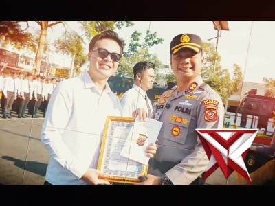 Kapolres Cianjur memimpin Apel Pemberian Penghargaan kepada personel Polres Cianjur - PoliceTube