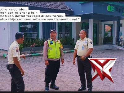 Patroli Sambang Bhabinkamtibmas Polsek Gombong