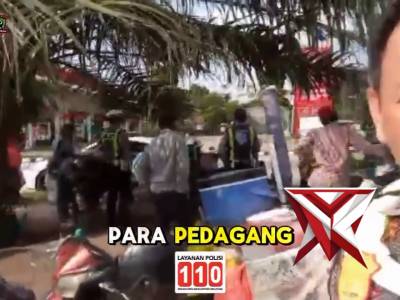 SATLANTAS POLRES OKI HADIR MENYAPA MASYARAKAT