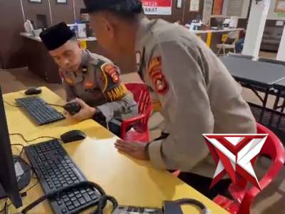 Respon cepat polres Muba