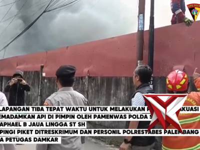 Respon Cepat Call center 110 Polda Sumsel Menindaklanjuti Laporan Masyarakat