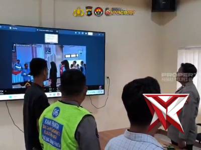 Wakapolres Belitung Timur Pimpin Pengambilan Sumpah dan Penandatanganan Pakta Integritas Penerimaan