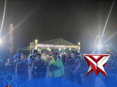 Sat Samapta Polres Subang Melaksanakan Pengamanan Ulang Tahun Gubernur Jawa Barat. - PoliceTube