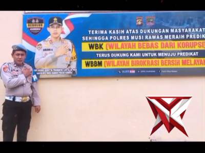Polres Musi Rawas telah meraih predikat WBK (Wilayah Bebas dari Korupsi). Fokus kami selanjutnya: WB