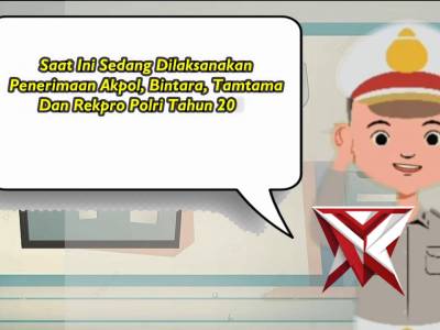 Penerimaan Polri melalui website - PoliceTube