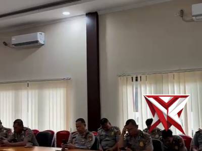 Kapolres Musi Rawas Hadiri Pembukaan Rakernis Gabungan Empat Satker Polri Secara Virtual - PoliceTube