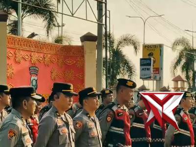 APEL PAGI POLRES MUSI RAWAS - PoliceTube