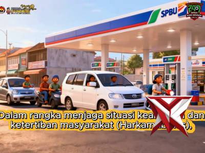 HIMBAUAN POLRI
CEGAH PANIC BUYING BAHAN POKOK & BBM