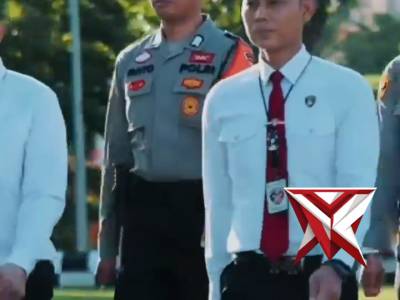 Kegiatan penerimaan penghargaan dari Kapolda Sumsel