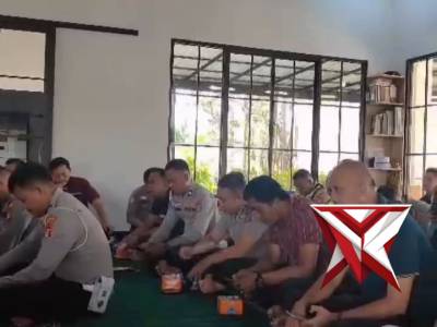 Polres Ogan Komering Ilir (OKI) melaksanakan kegiatan pembinaan rohani dan mental (Binrohtal)