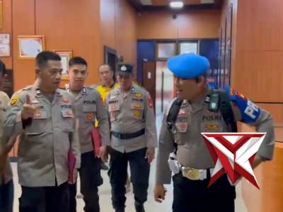 PENGECEKAN SENPI LOGISTIK OLEH BID PROPAM POLDA SUMSEL