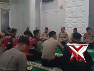 Pembinaan Rohani Personel, Polres Musi Rawas Gelar Pembacaan Yasin Dukung Program Kapolda Sumsel - PoliceTube