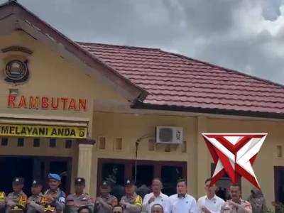 Kunjungan kerja kapolres Banyuasin ke jajaran